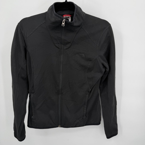 The North Face Tops - The North‎ Face Womens Size M Jacket Black Full Zip 100% Polyester